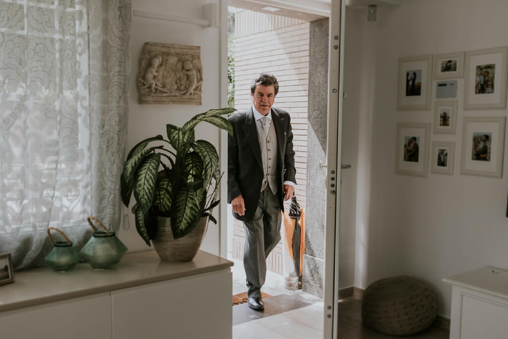 arriva il padre dello sposo