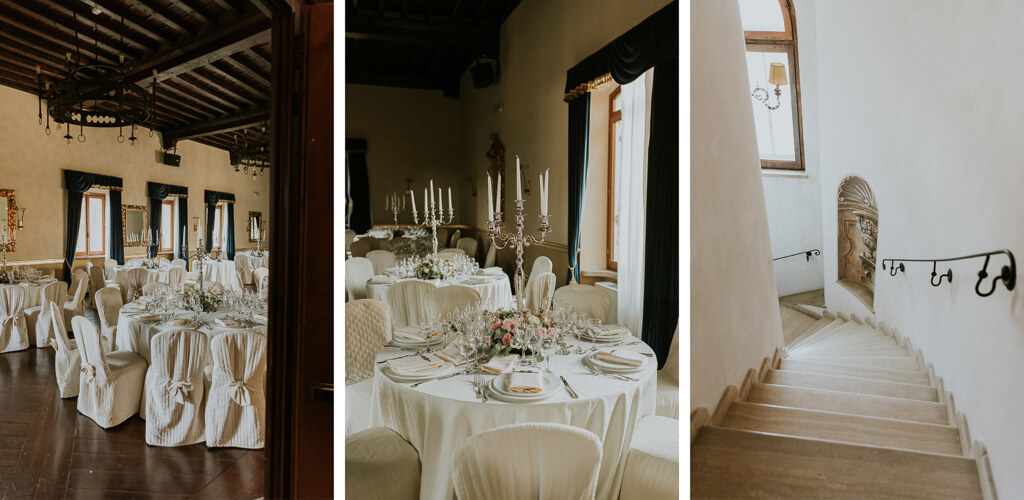 la sala del ricevimento