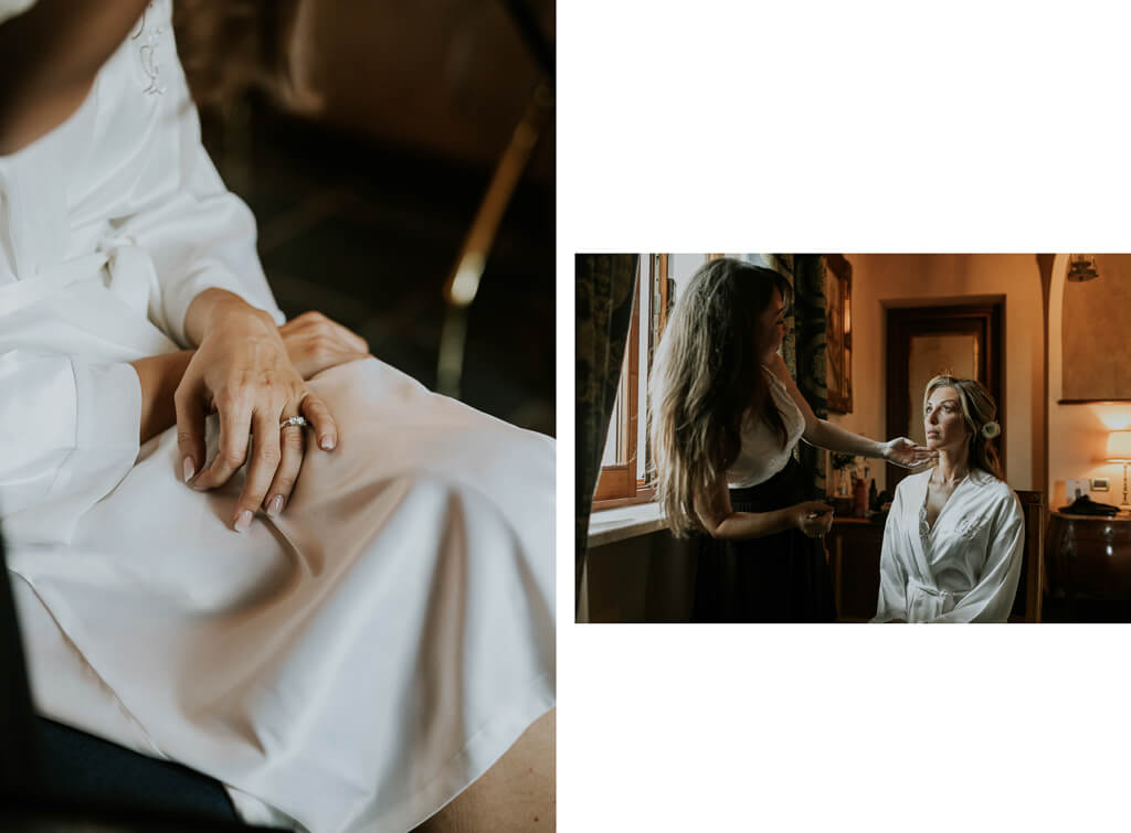 preparazione della sposa