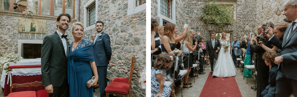 ingresso della sposa cerimonia roma