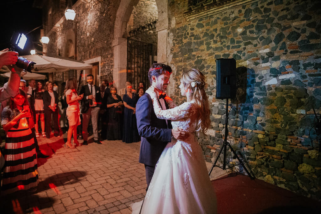 matrimonio serale al castello della castelluccia a roma