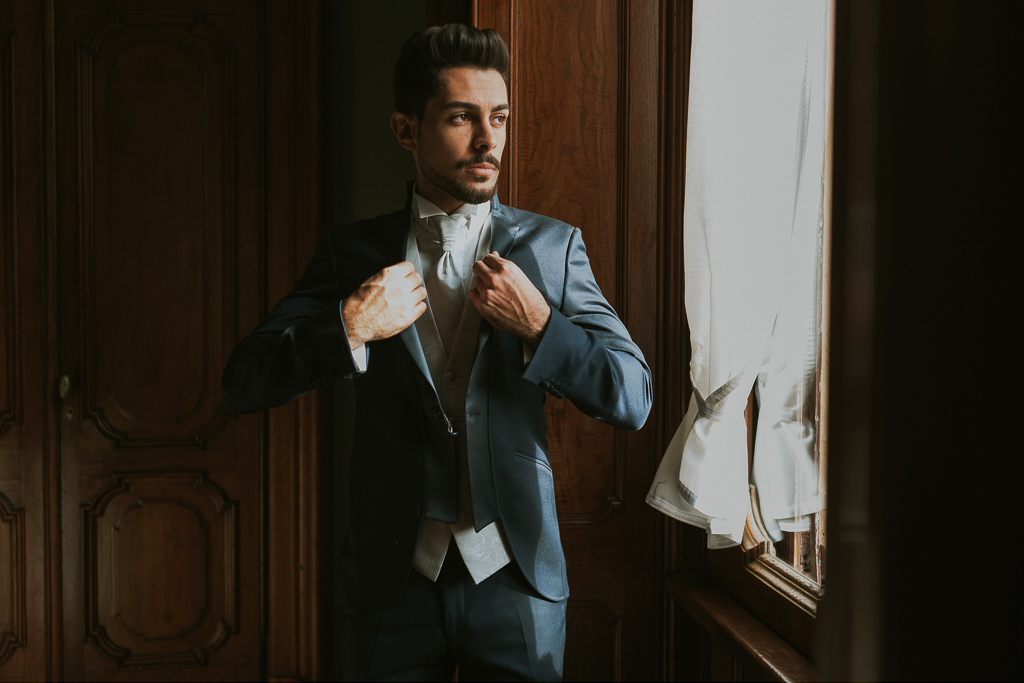 eleganza dello sposo