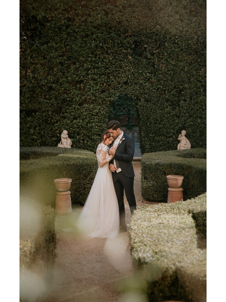 destination wedding in villa spalletti