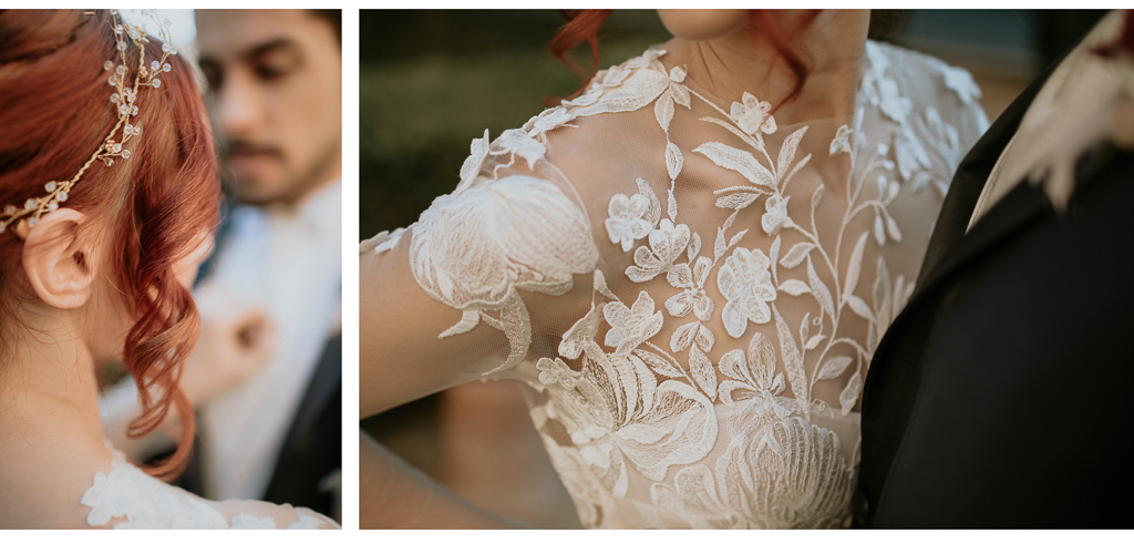 dettagli della sposa