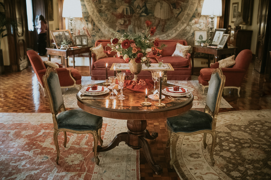 il tavolo degli sposi