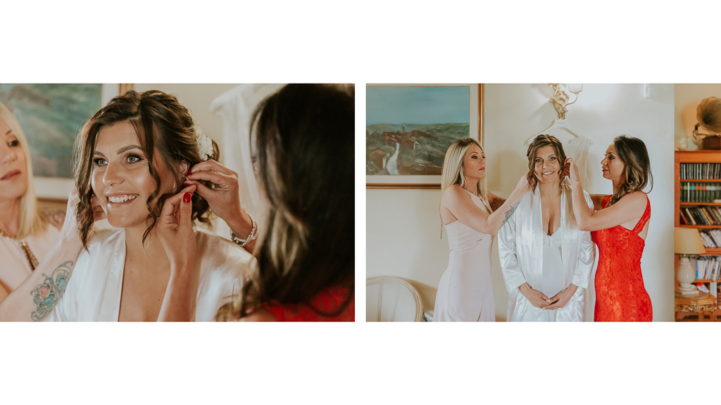 preparazione sposa in tenuta ceccucci roma