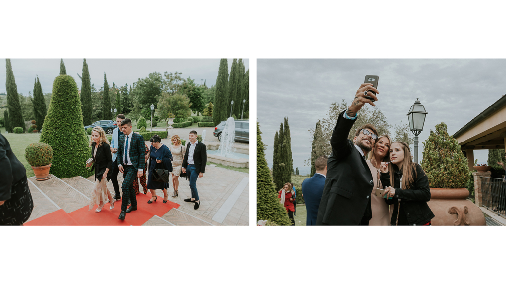 accoglienza ospiti matrimonio tenuta ceccucci roma