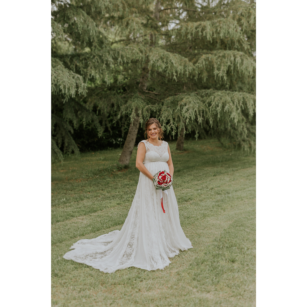 sposa gravidanza roma
