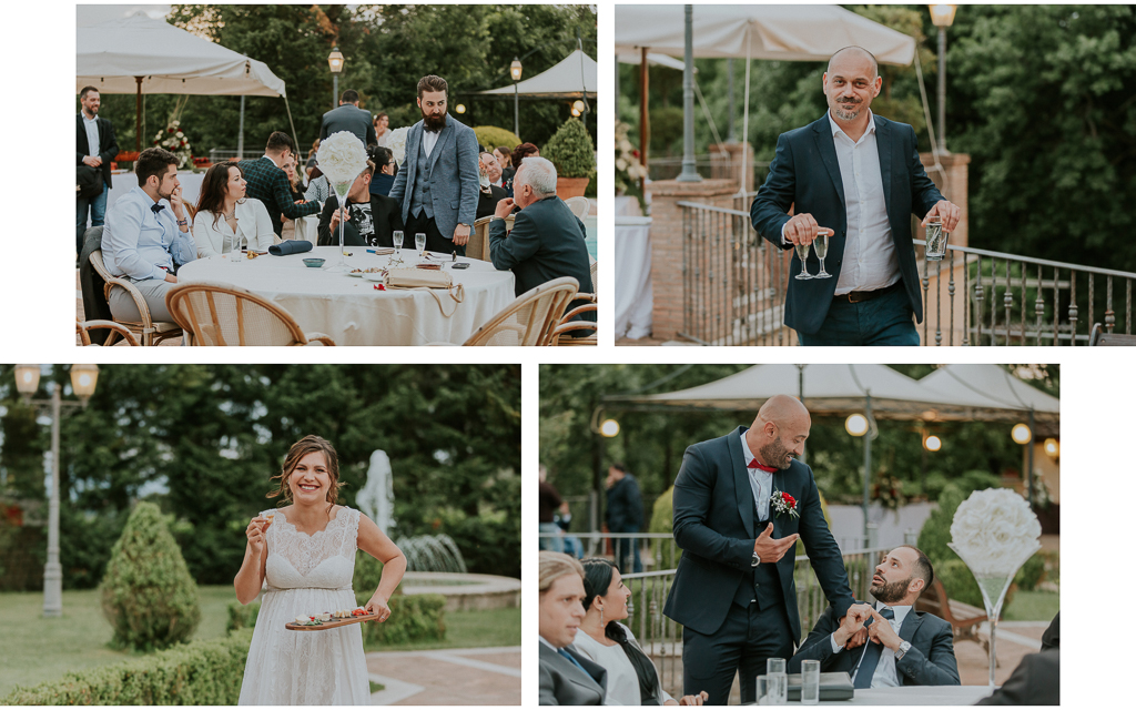 buffet ricevimento matrimonio tenuta ceccucci roma