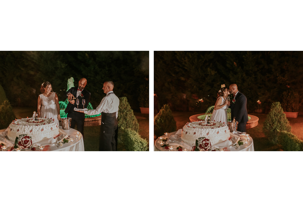 brindisi e taglio torta matrimonio