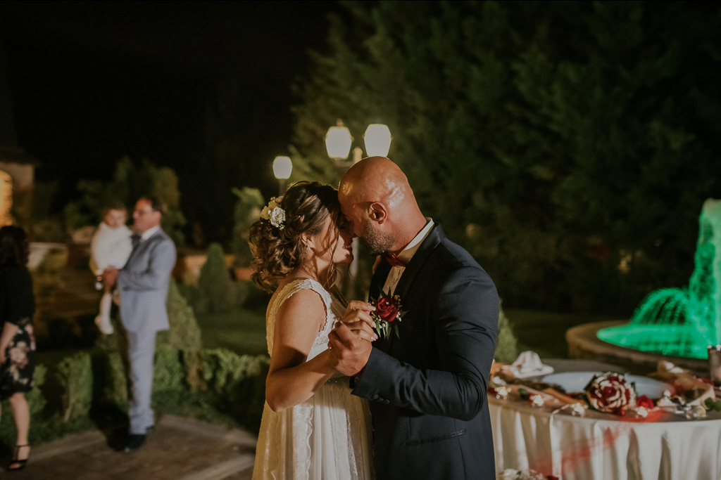 ballo matrimonio serale tenuta ceccucci roma