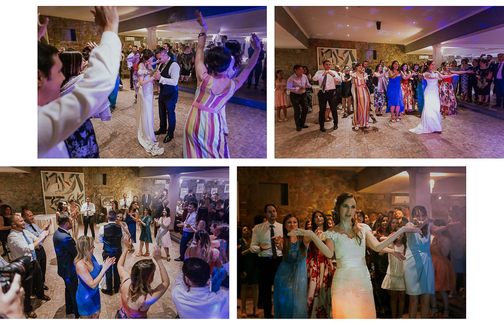 balli durante il ricevimento a villa grant a roma