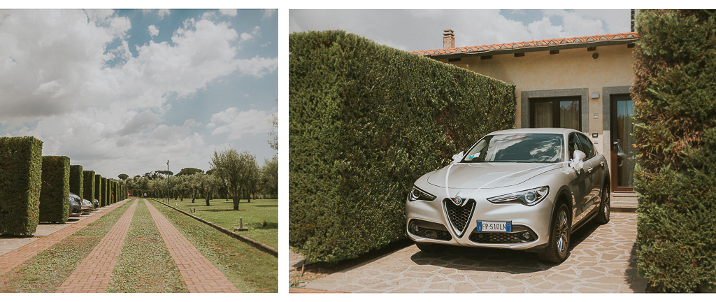 location dove la sposa si preparerà per il matrimonio a roma