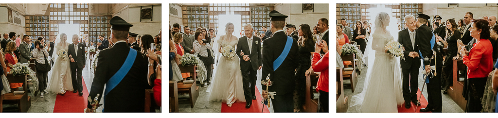 ingresso della sposa in chiesa