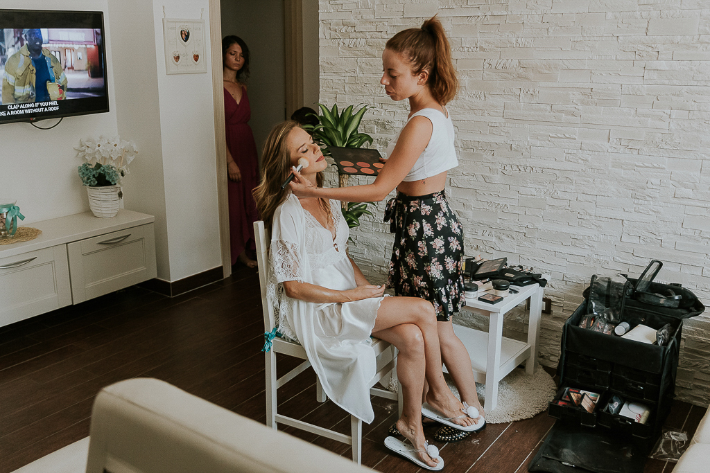 il trucco della sposa