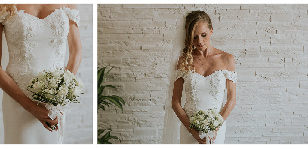 dettagli del bouquet della sposa