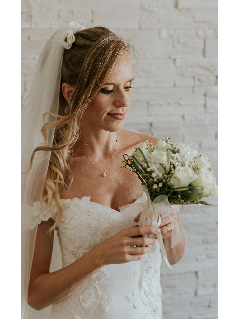 la sposa è pronta per il grande giorno