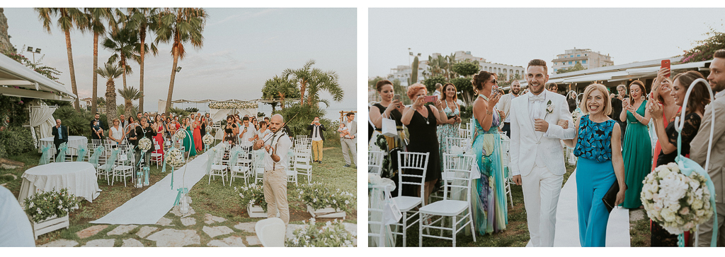 arrivo dello sposo a terracina