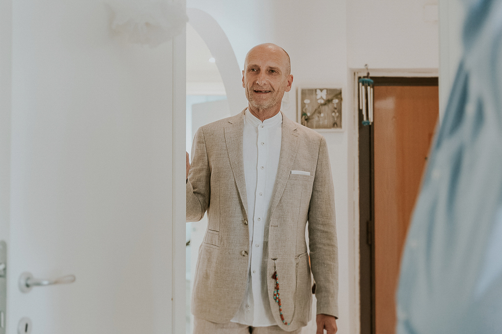 il papà dello sposo