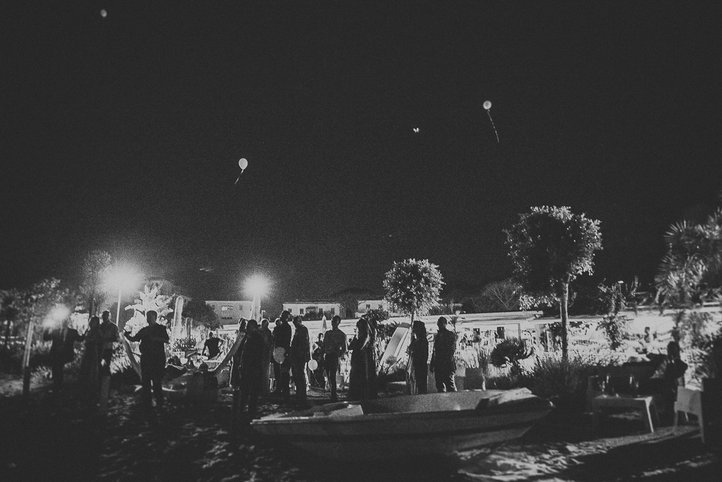 lancio palloncini matrimonio terracina