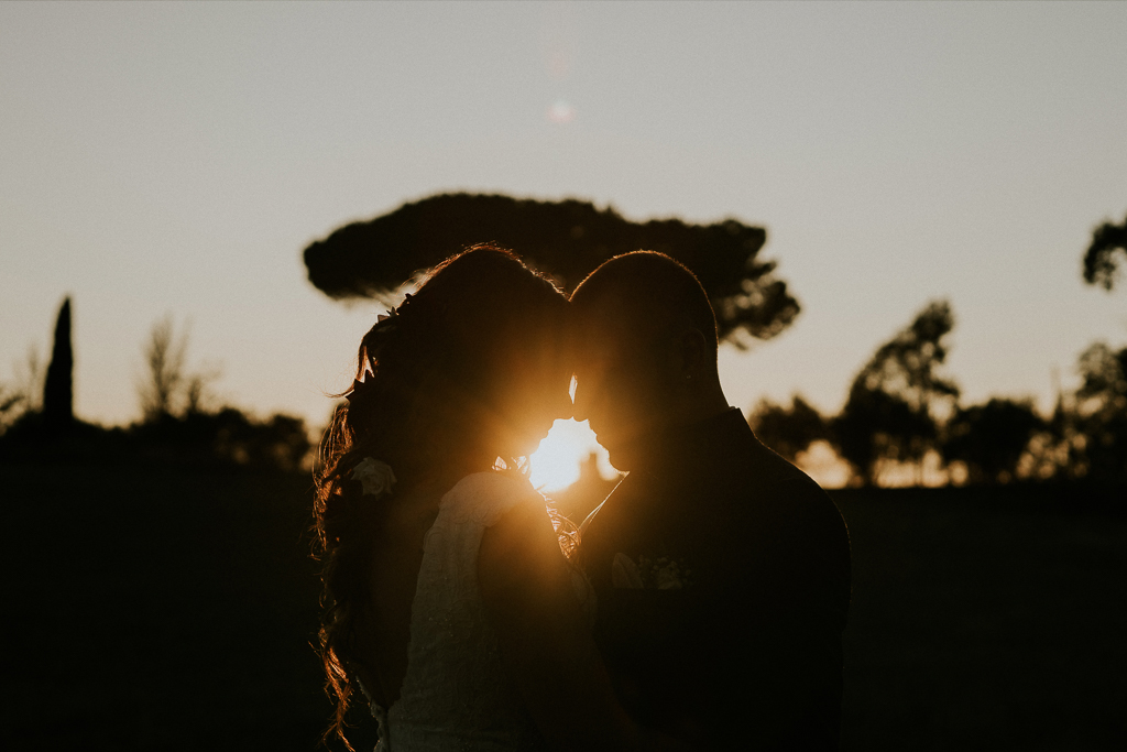 Foto di Matrimonio al tramonto a Roma
