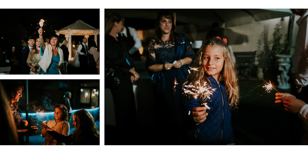 ricevimento serale di Matrimonio in Villa Desirèe a Roma