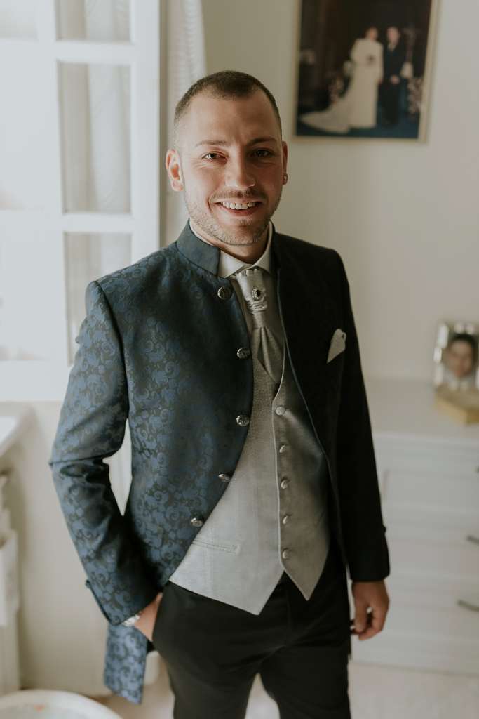 lo sposo del matrimonio a roma