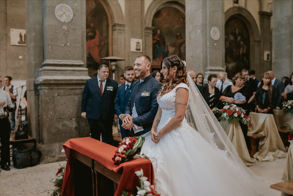 matrimonio in chiesa San Lorenzo Martire a formello