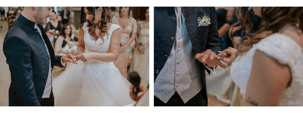 scambio anelli degli sposi