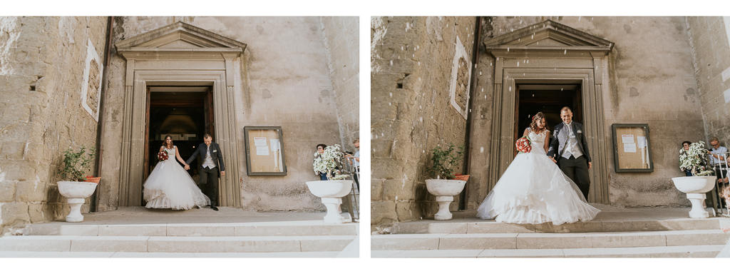 lancio del riso agli sposi