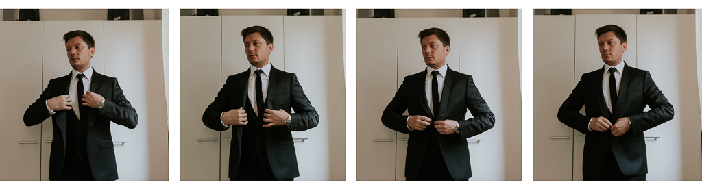 la giacca dello sposo