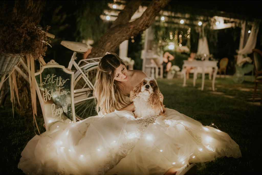matrimonio serale presso tenuta agrivillage a Roma