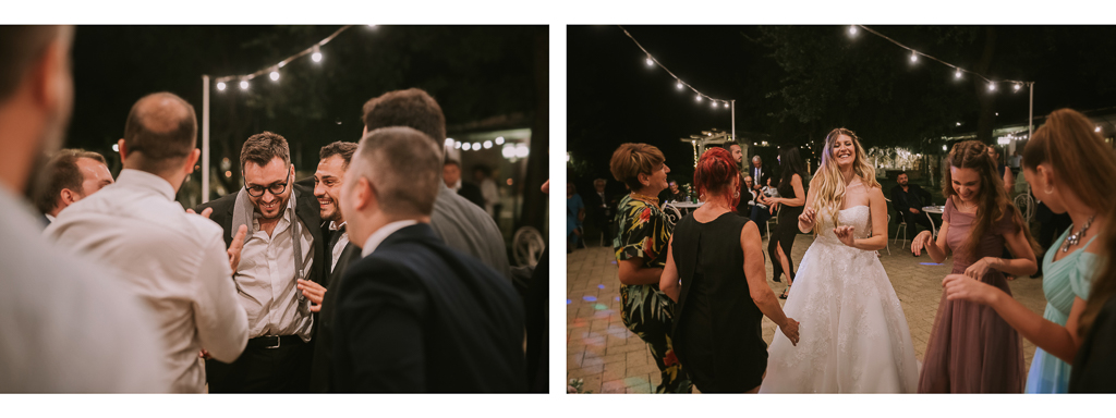 matrimonio serale presso tenuta agrivillage a Roma