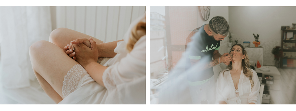 il trucco della sposa a casa