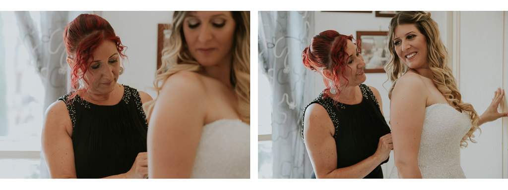 la mamma con la sposa