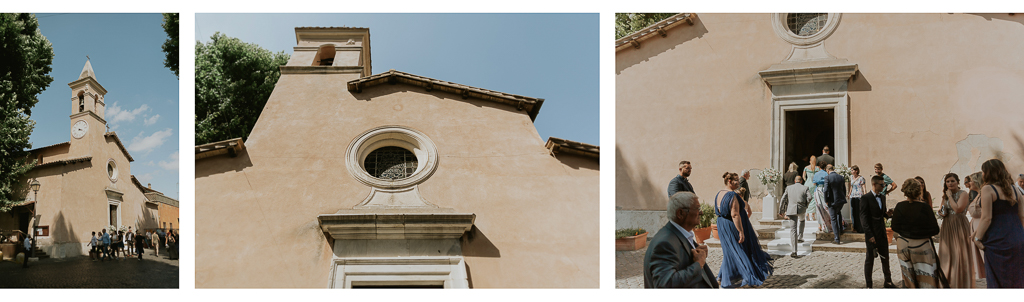 matrimonio presso chiesa San Pancrazio isola Farnese