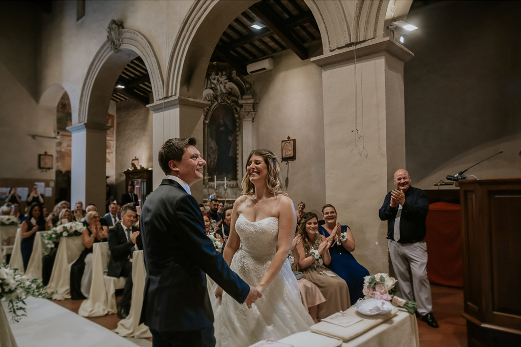 matrimonio presso chiesa San Pancrazio isola Farnese