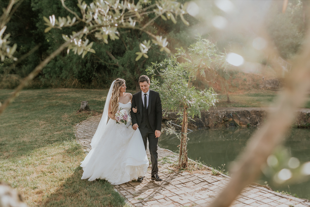 passeggiata matrimonio presso tenuta agrivillage a Roma