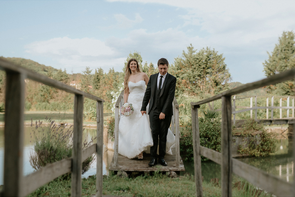 sposi matrimonio presso tenuta agrivillage a Roma