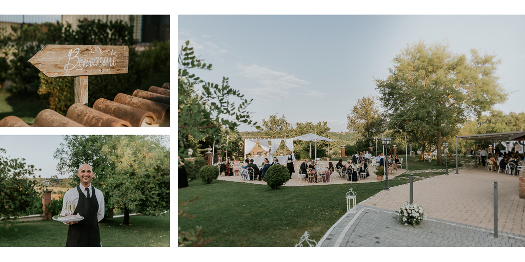 matrimonio presso tenuta agrivillage a Roma