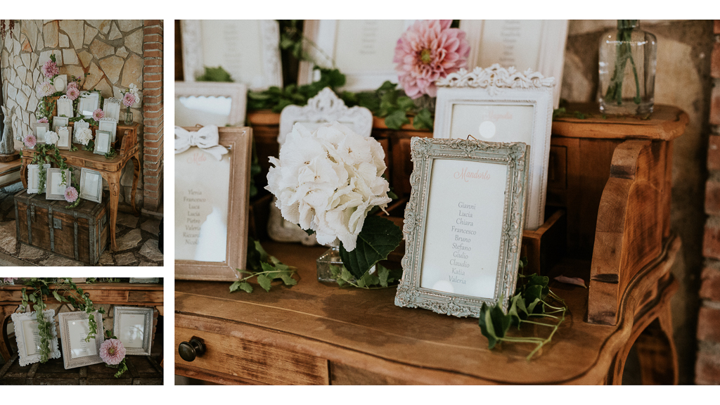 tableau matrimonio presso tenuta agrivillage a Roma