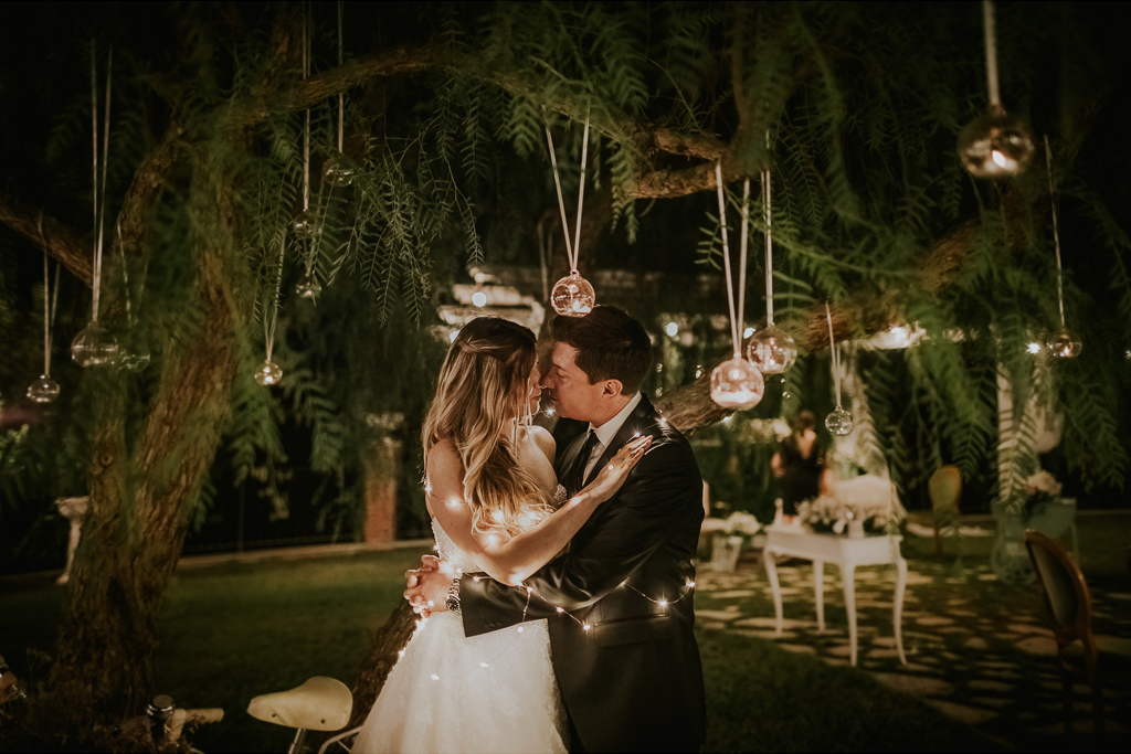 matrimonio serale presso tenuta agrivillage a Roma