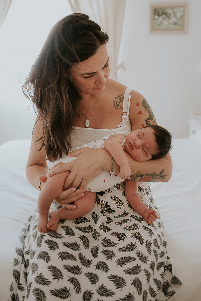 mamma e figlia servizio fotografico newborn