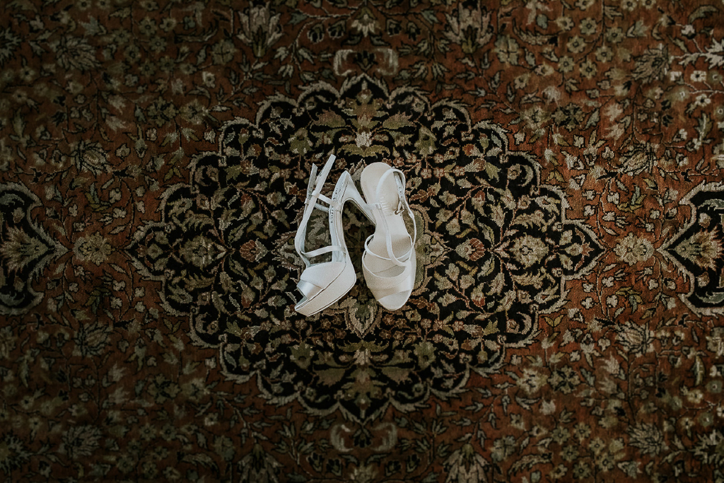 scarpe della sposa