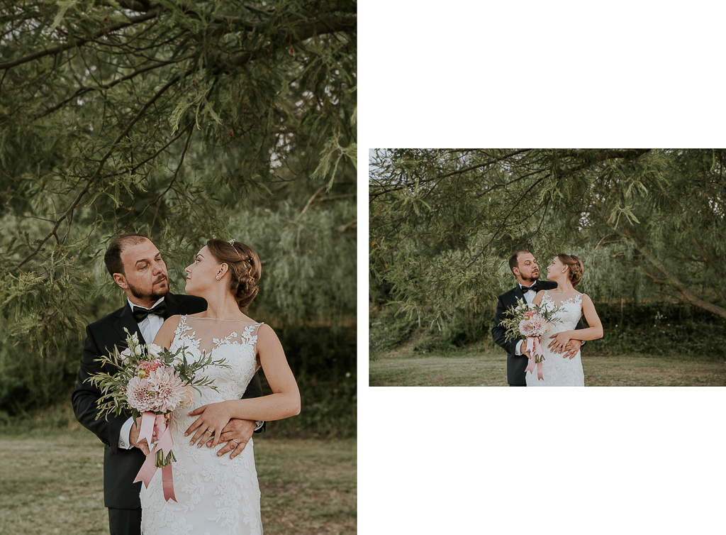 sposi presso tenuta agrivillage