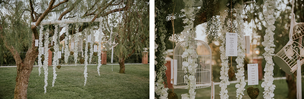 tableau de mariage del matrimonio in tenuta agrivillage a roma