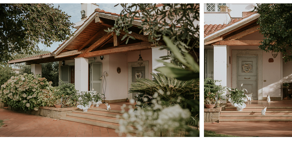 dettagli della casa della sposa