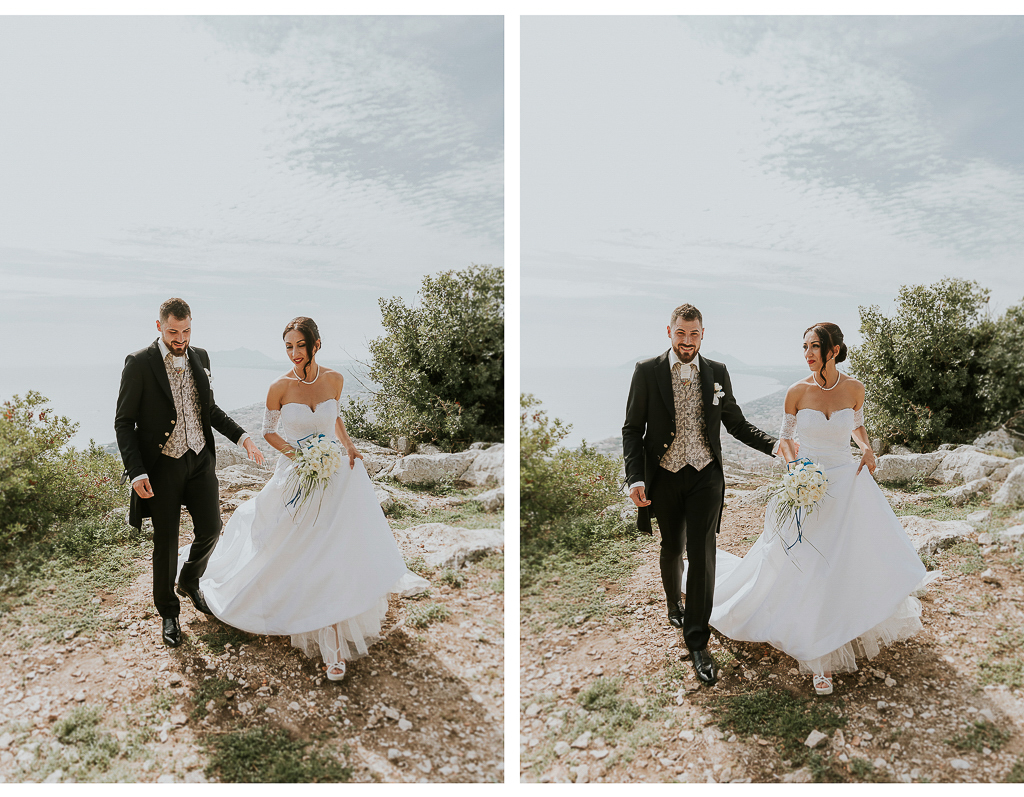 passeggiata fotografica dopo la cerimonia