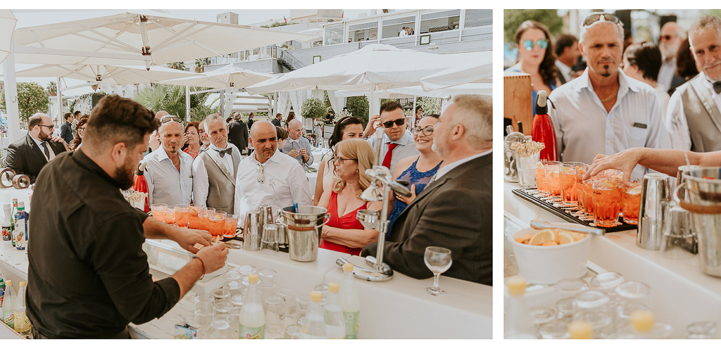 open bar di matrimonio al Grappolo d’uva Terracina