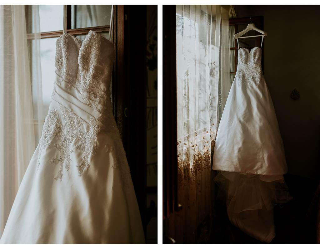 il vestito della sposa